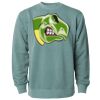 Unisex Midweight Pigment-Dyed Crewneck Sweatshirt Thumbnail