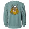 Unisex Midweight Pigment-Dyed Crewneck Sweatshirt Thumbnail