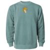 Unisex Midweight Pigment-Dyed Crewneck Sweatshirt Thumbnail