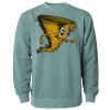 Unisex Midweight Pigment-Dyed Crewneck Sweatshirt Thumbnail