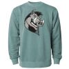 Unisex Midweight Pigment-Dyed Crewneck Sweatshirt Thumbnail