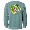 Unisex Midweight Pigment-Dyed Crewneck Sweatshirt Thumbnail