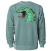 Unisex Midweight Pigment-Dyed Crewneck Sweatshirt Thumbnail