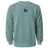 Unisex Midweight Pigment-Dyed Crewneck Sweatshirt Thumbnail