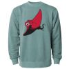 Unisex Midweight Pigment-Dyed Crewneck Sweatshirt Thumbnail