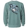 Unisex Midweight Pigment-Dyed Crewneck Sweatshirt Thumbnail