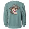 Unisex Midweight Pigment-Dyed Crewneck Sweatshirt Thumbnail