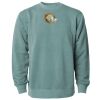 Unisex Midweight Pigment-Dyed Crewneck Sweatshirt Thumbnail