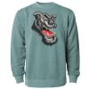 Unisex Midweight Pigment-Dyed Crewneck Sweatshirt Thumbnail