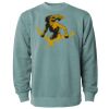 Unisex Midweight Pigment-Dyed Crewneck Sweatshirt Thumbnail