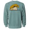 Unisex Midweight Pigment-Dyed Crewneck Sweatshirt Thumbnail