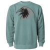 Unisex Midweight Pigment-Dyed Crewneck Sweatshirt Thumbnail