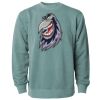 Unisex Midweight Pigment-Dyed Crewneck Sweatshirt Thumbnail