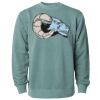 Unisex Midweight Pigment-Dyed Crewneck Sweatshirt Thumbnail