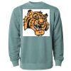 Unisex Midweight Pigment-Dyed Crewneck Sweatshirt Thumbnail