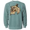 Unisex Midweight Pigment-Dyed Crewneck Sweatshirt Thumbnail