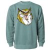 Unisex Midweight Pigment-Dyed Crewneck Sweatshirt Thumbnail