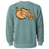 Unisex Midweight Pigment-Dyed Crewneck Sweatshirt Thumbnail