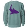 Unisex Midweight Pigment-Dyed Crewneck Sweatshirt Thumbnail