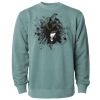 Unisex Midweight Pigment-Dyed Crewneck Sweatshirt Thumbnail