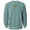 Unisex Midweight Pigment-Dyed Crewneck Sweatshirt Thumbnail