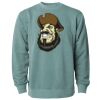 Unisex Midweight Pigment-Dyed Crewneck Sweatshirt Thumbnail