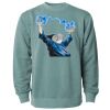 Unisex Midweight Pigment-Dyed Crewneck Sweatshirt Thumbnail