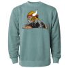 Unisex Midweight Pigment-Dyed Crewneck Sweatshirt Thumbnail