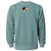 Unisex Midweight Pigment-Dyed Crewneck Sweatshirt Thumbnail