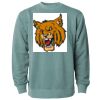 Unisex Midweight Pigment-Dyed Crewneck Sweatshirt Thumbnail