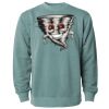 Unisex Midweight Pigment-Dyed Crewneck Sweatshirt Thumbnail