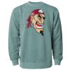 Unisex Midweight Pigment-Dyed Crewneck Sweatshirt Thumbnail