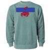 Unisex Midweight Pigment-Dyed Crewneck Sweatshirt Thumbnail