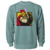 Unisex Midweight Pigment-Dyed Crewneck Sweatshirt Thumbnail