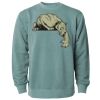 Unisex Midweight Pigment-Dyed Crewneck Sweatshirt Thumbnail