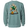 Unisex Midweight Pigment-Dyed Crewneck Sweatshirt Thumbnail