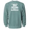 Unisex Midweight Pigment-Dyed Crewneck Sweatshirt Thumbnail