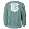 Unisex Midweight Pigment-Dyed Crewneck Sweatshirt Thumbnail