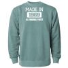 Unisex Midweight Pigment-Dyed Crewneck Sweatshirt Thumbnail