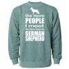 Unisex Midweight Pigment-Dyed Crewneck Sweatshirt Thumbnail