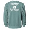 Unisex Midweight Pigment-Dyed Crewneck Sweatshirt Thumbnail