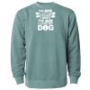 Unisex Midweight Pigment-Dyed Crewneck Sweatshirt Thumbnail