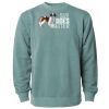 Unisex Midweight Pigment-Dyed Crewneck Sweatshirt Thumbnail