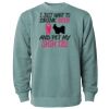 Unisex Midweight Pigment-Dyed Crewneck Sweatshirt Thumbnail