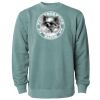 Unisex Midweight Pigment-Dyed Crewneck Sweatshirt Thumbnail