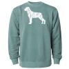 Unisex Midweight Pigment-Dyed Crewneck Sweatshirt Thumbnail