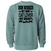 Unisex Midweight Pigment-Dyed Crewneck Sweatshirt Thumbnail