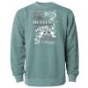 Unisex Midweight Pigment-Dyed Crewneck Sweatshirt Thumbnail