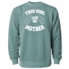 Unisex Midweight Pigment-Dyed Crewneck Sweatshirt Thumbnail