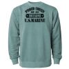 Unisex Midweight Pigment-Dyed Crewneck Sweatshirt Thumbnail